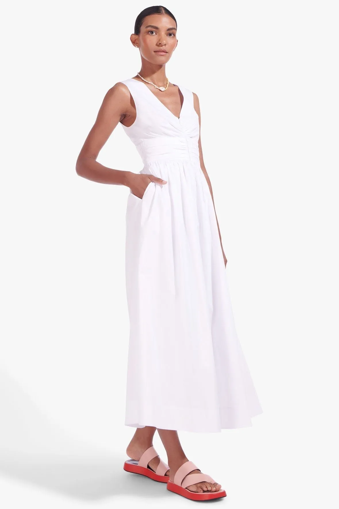 GLORIA DRESS | WHITE