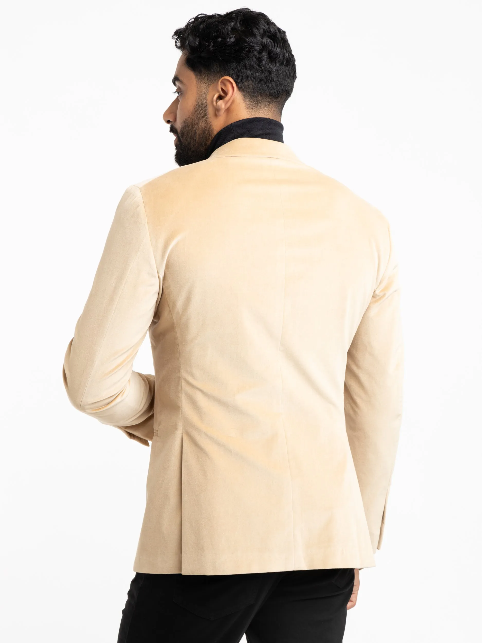 Gold B-Line Velvet Sport Jacket