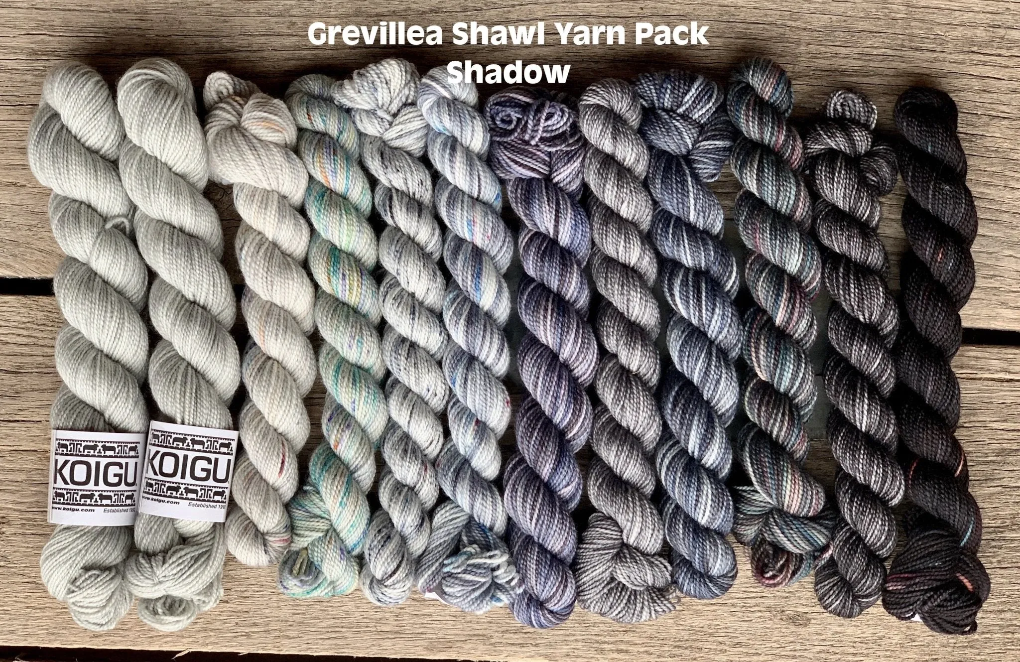 Grevillea Shawl Pack