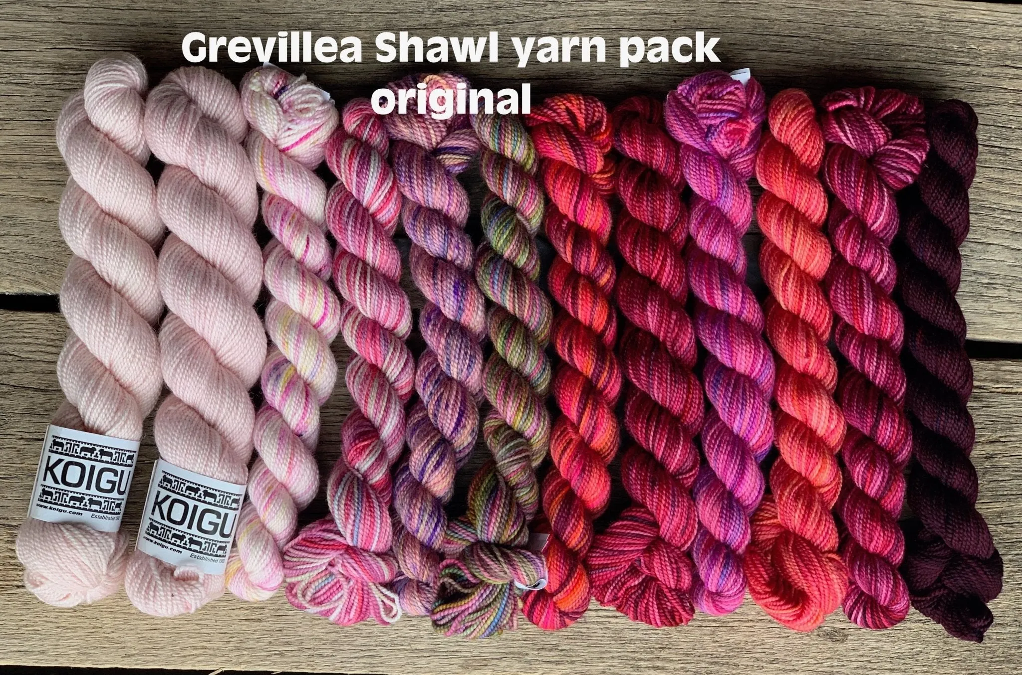 Grevillea Shawl Pack