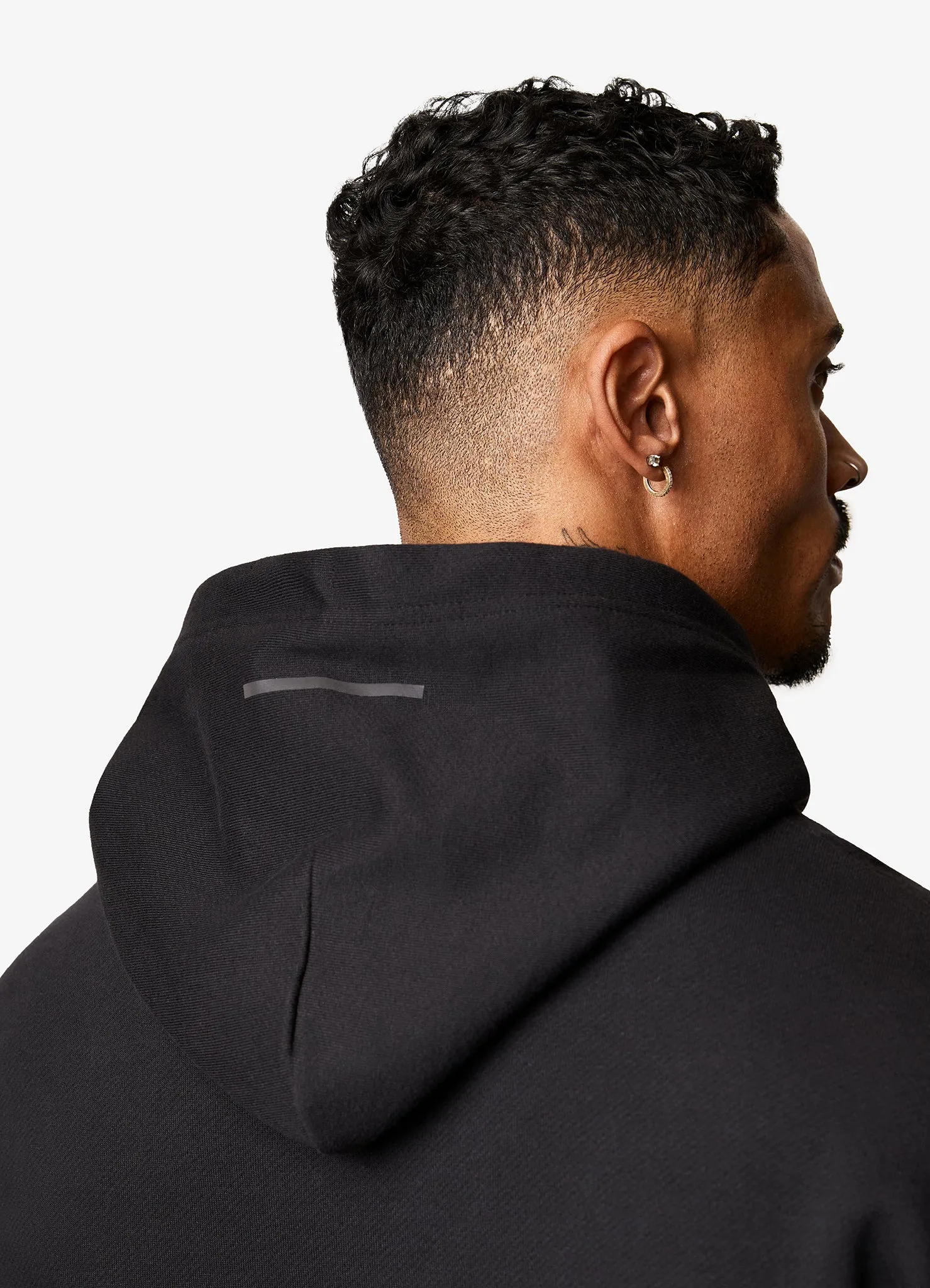 Gym King Stealth Loopback Hood - Black