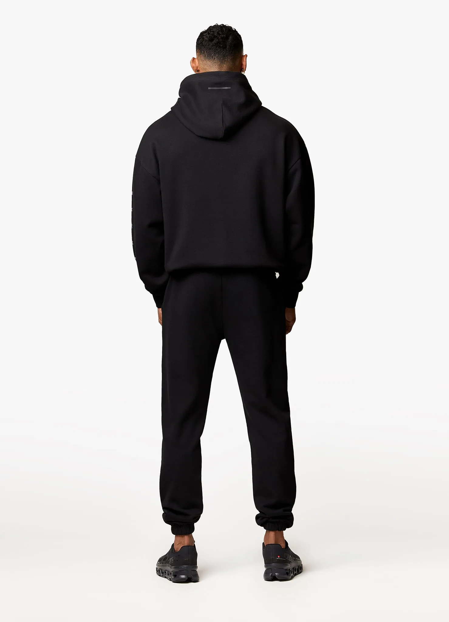 Gym King Stealth Loopback Tracksuit - Black