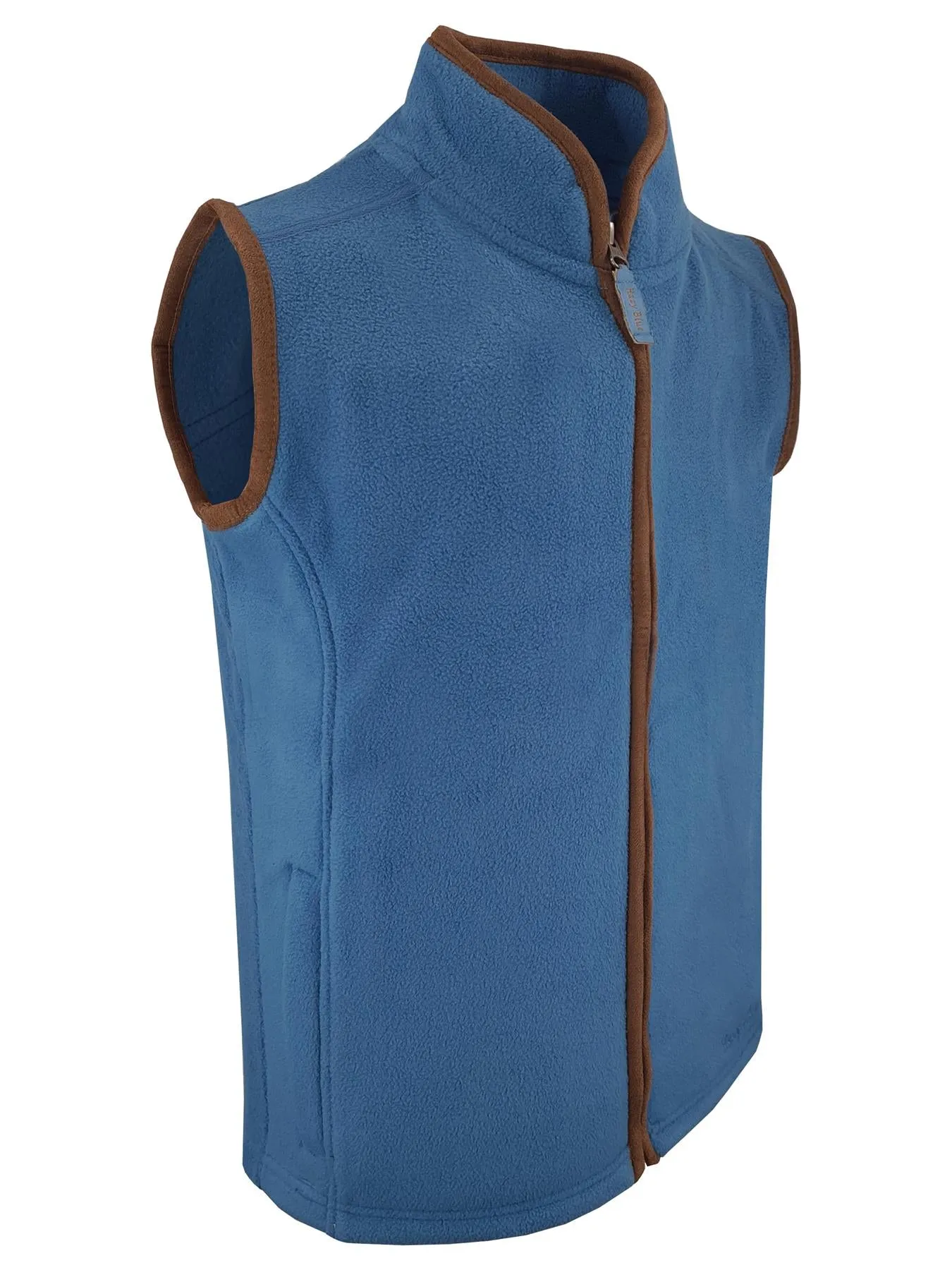 Hazy Blue Kids Kaden Soft Fleece Bodywarmer Gilet Vest