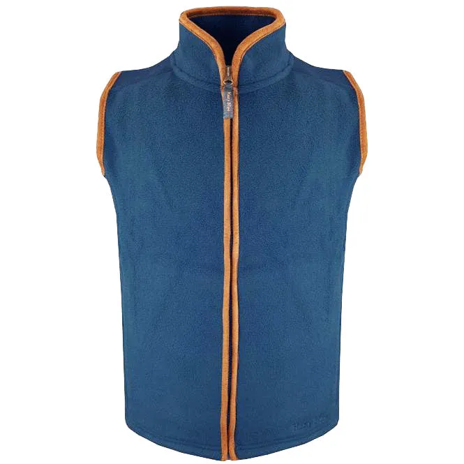 Hazy Blue Kids Kaden Soft Fleece Bodywarmer Gilet Vest