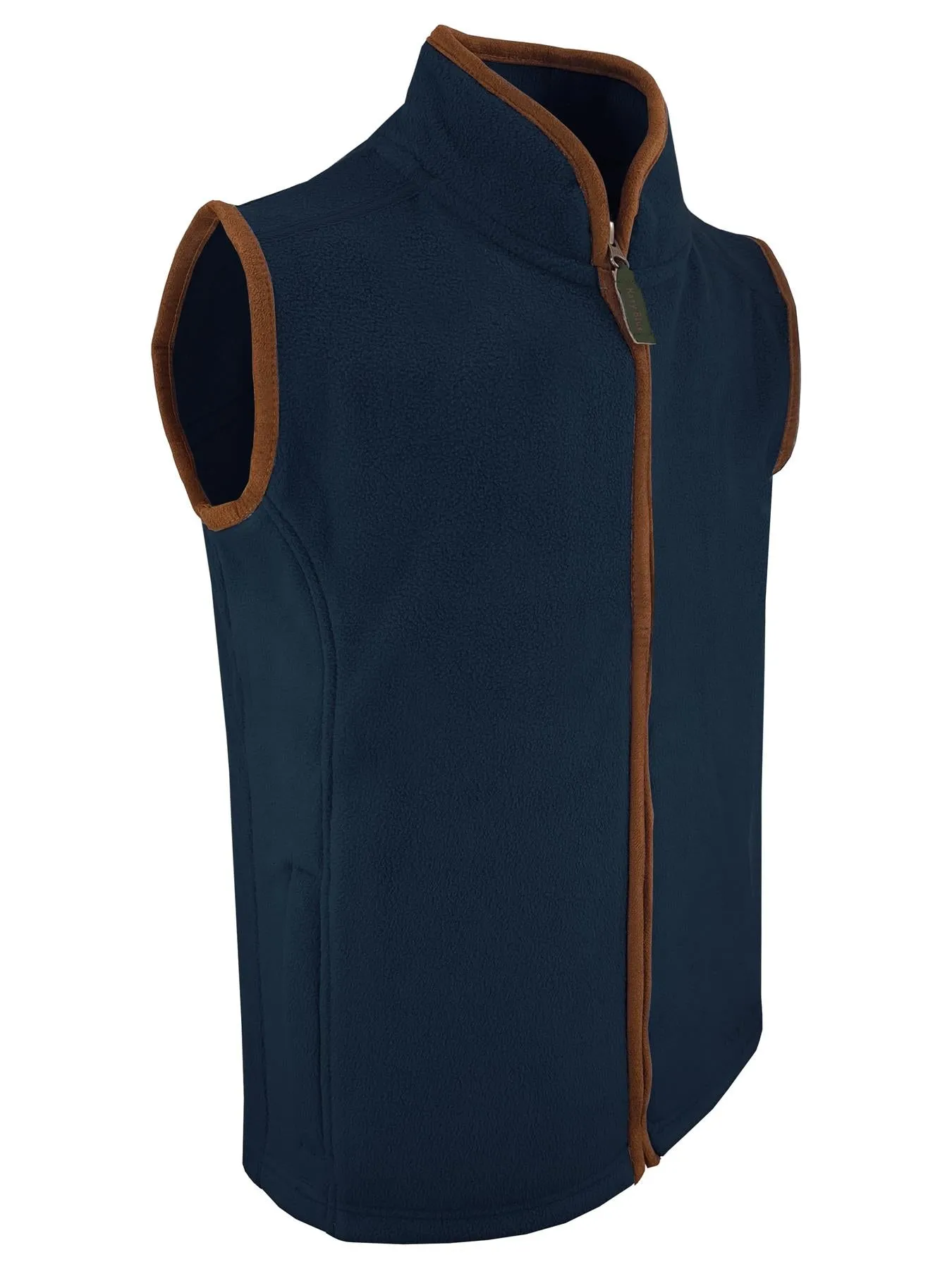 Hazy Blue Kids Kaden Soft Fleece Bodywarmer Gilet Vest