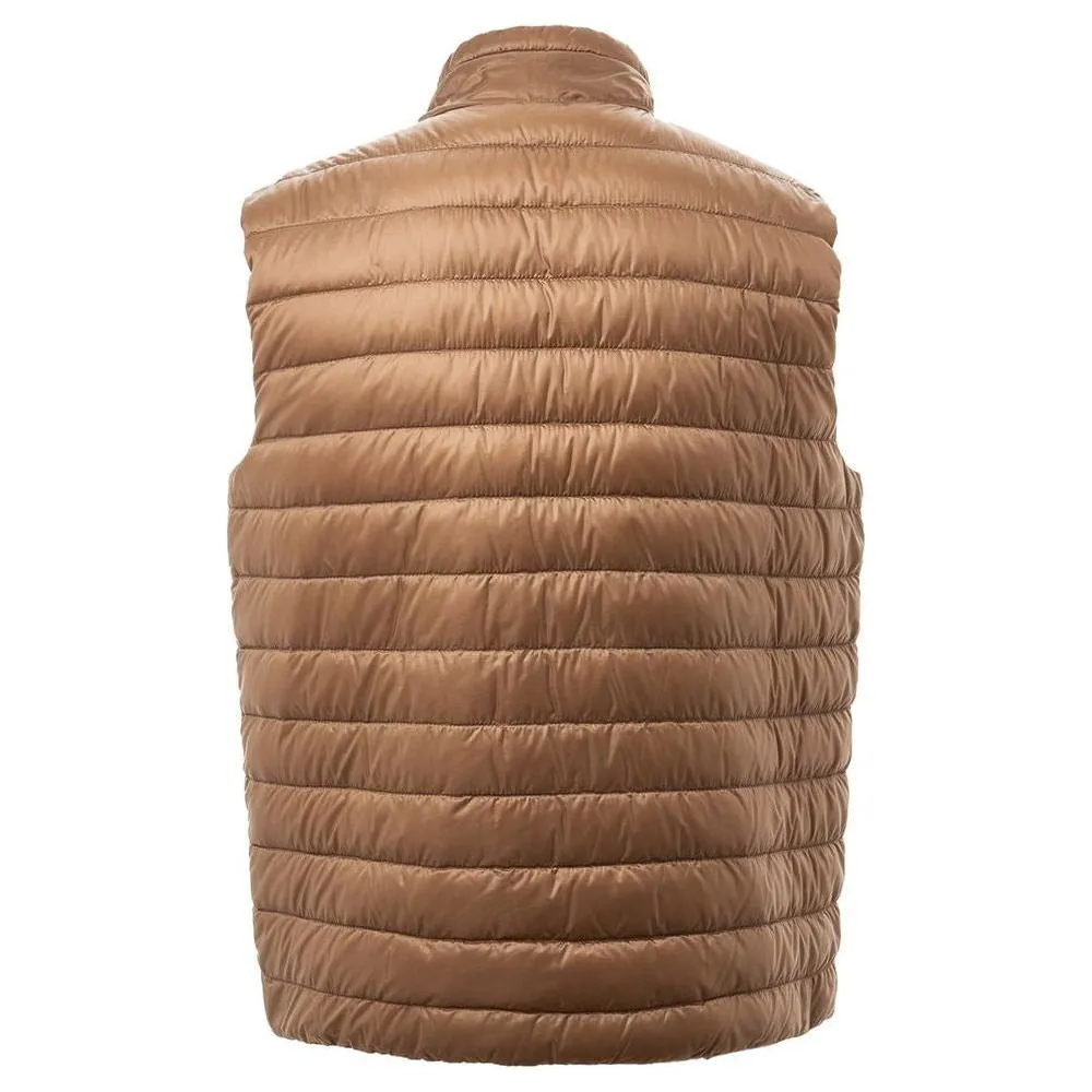 Herno Brown Polyamide Vest