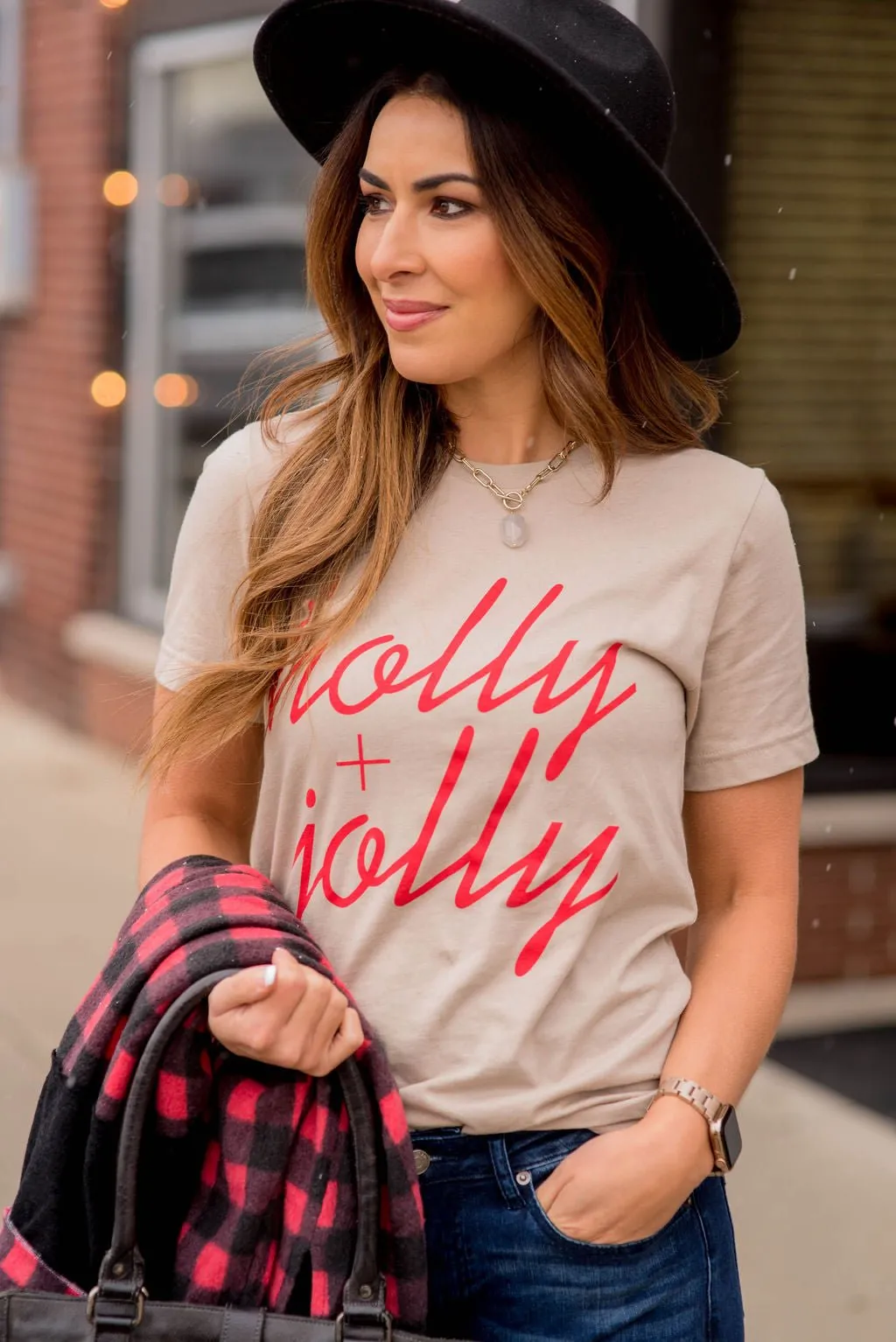 Holly & Jolly Graphic Tee