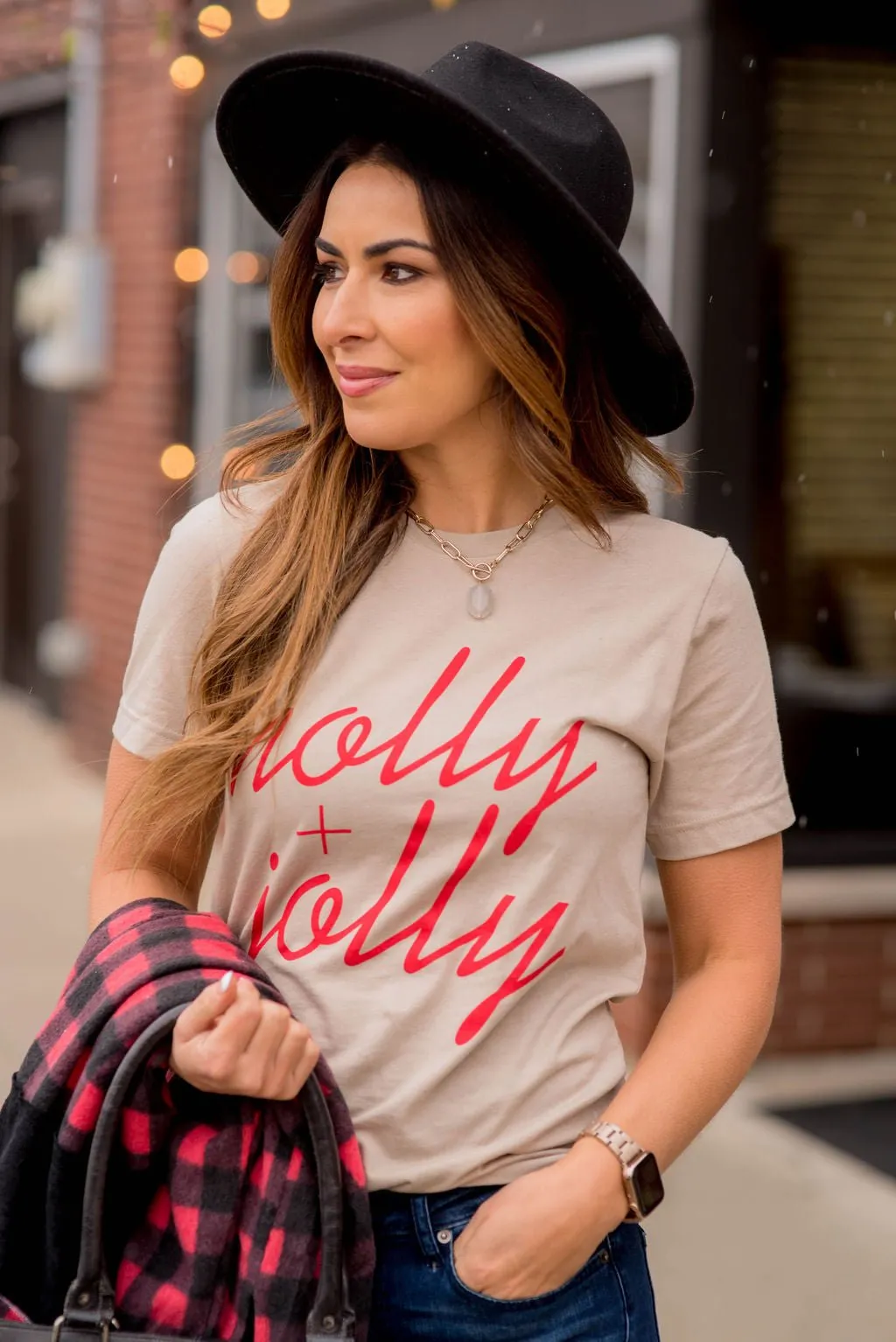 Holly & Jolly Graphic Tee