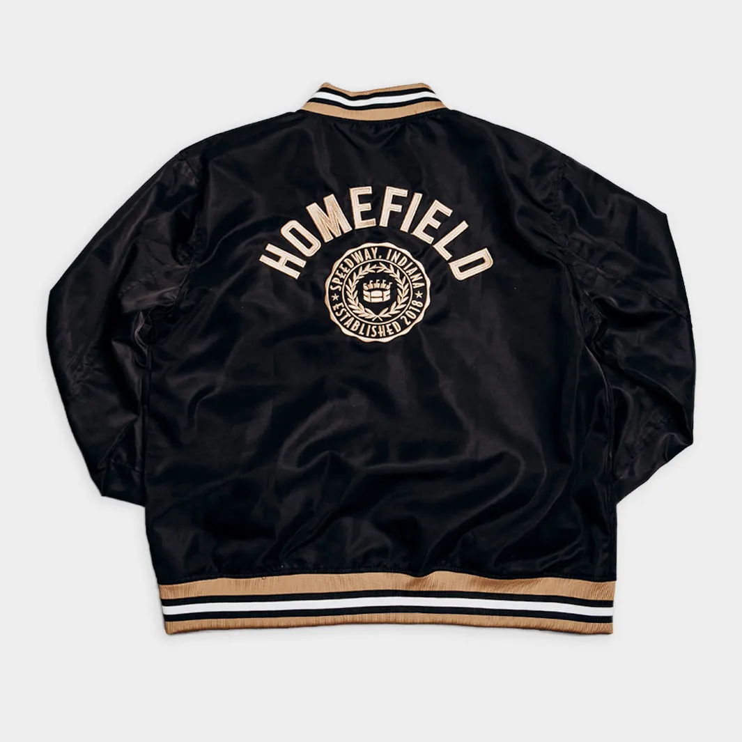 Homefield Brand Vintage-Inspired Bomber Jacket