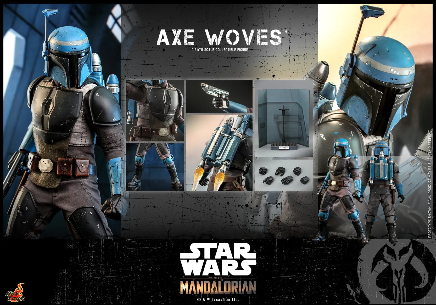 Hot Toys - TMS070 - Star Wars: The Mandalorian - 1/6th scale Axe Woves Collectible Figure