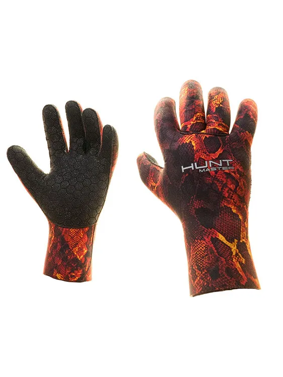 Huntmaster Burnum Neoprene 3.5mm Gloves Camo Series