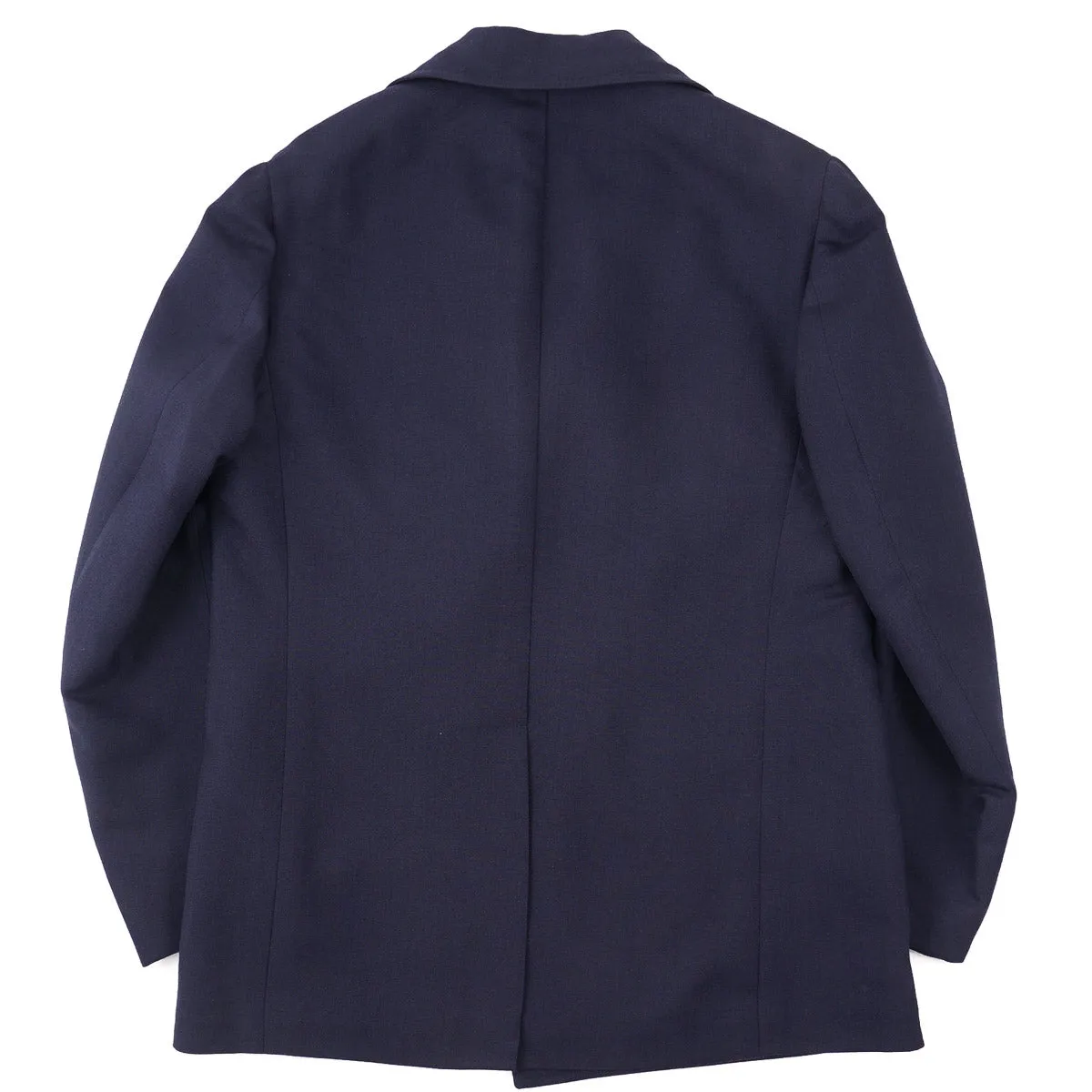 Isaia 'Iconico' Wool-Cashmere Pea Coat