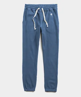 Lightweight Classic Sweatpant in Cadet Blue