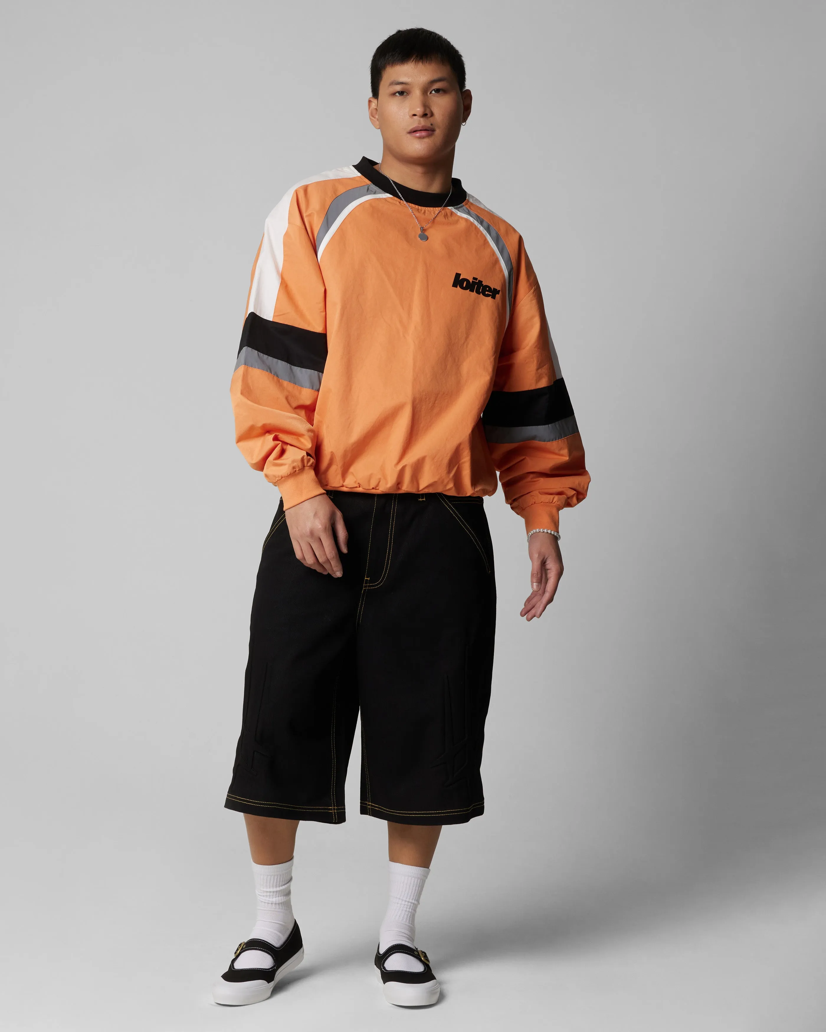 Loiter Studio Athletic Crewneck Orange