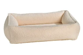 Lounger - Ivory Sheepskin - Dog Bed