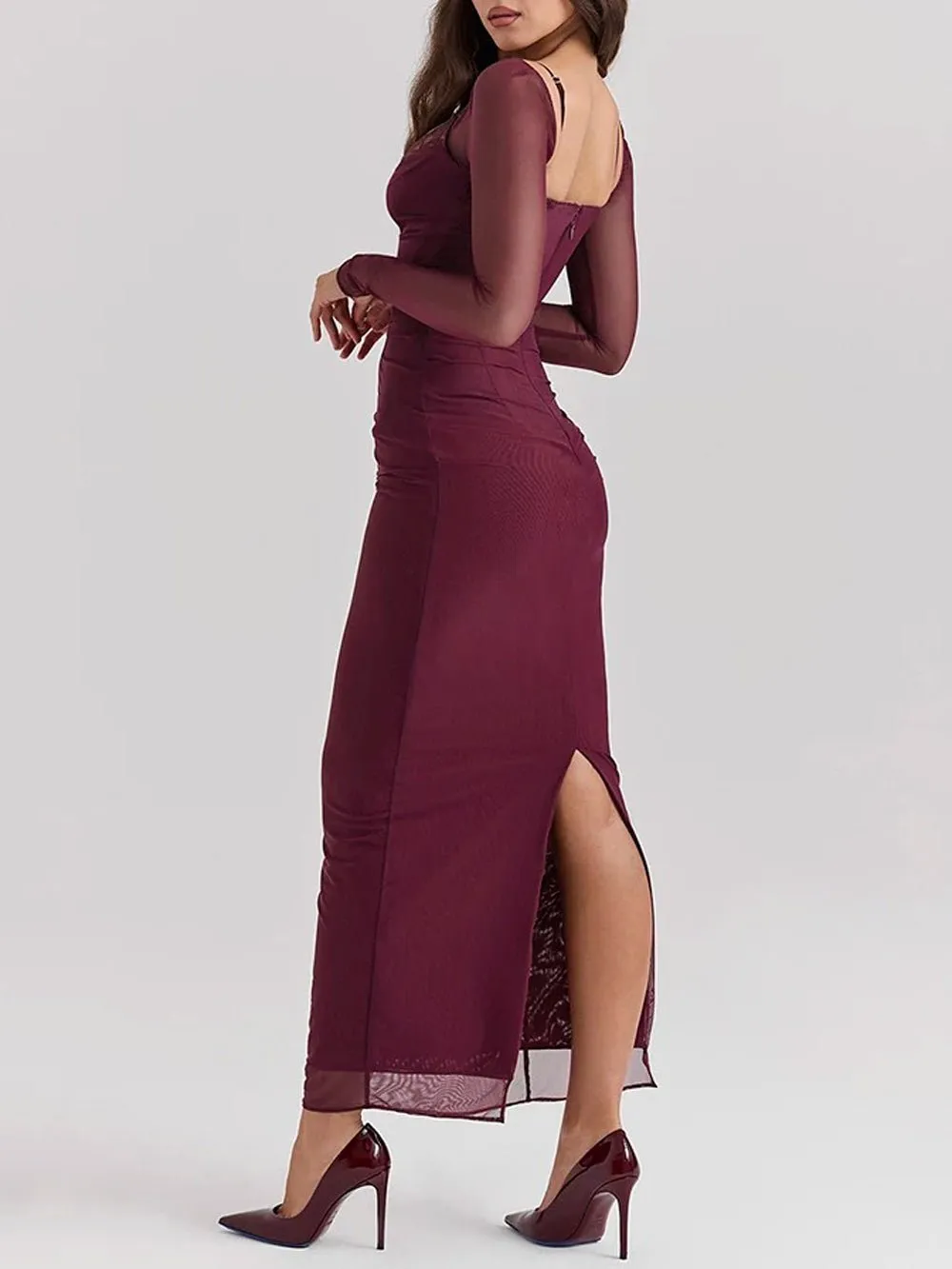 Maddison Backless Maxi Dress