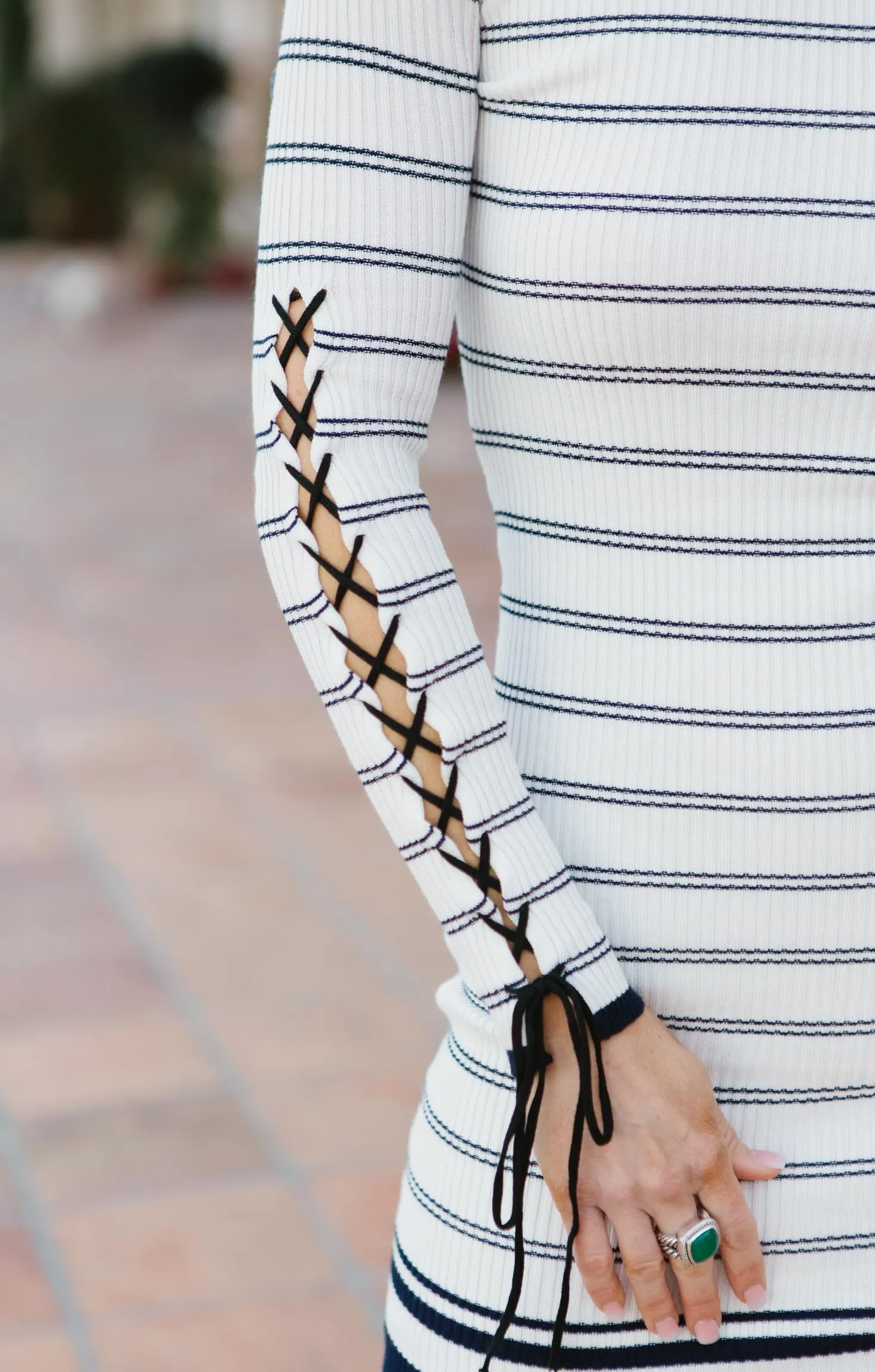 Marissa Striped Sweater Dress FINAL SALE