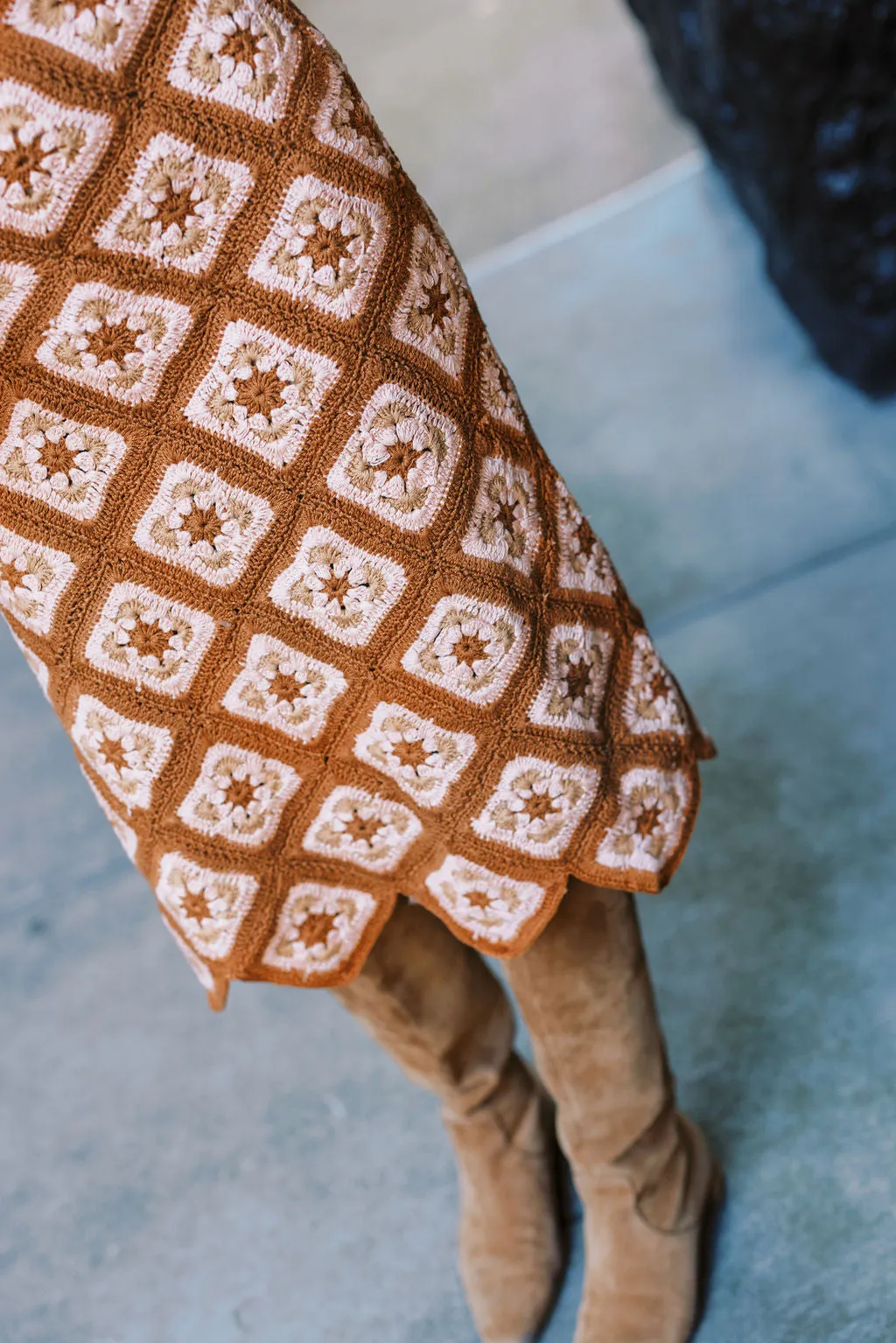 MASON'S DAUGHTER Daisy Skirt, Crochet