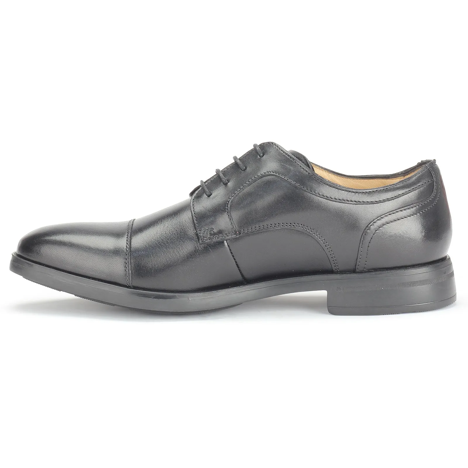 Men Balmoral Toe Cap Oxford Shoe