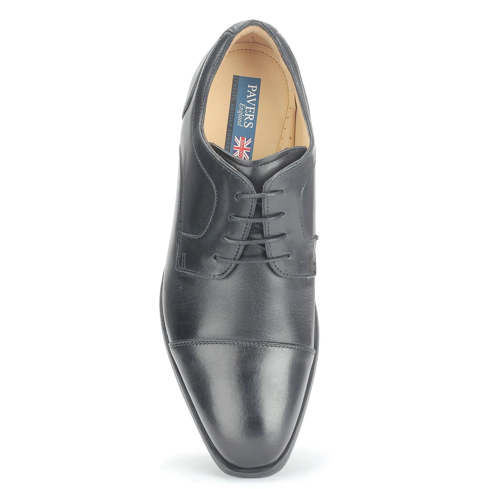 Men Balmoral Toe Cap Oxford Shoe