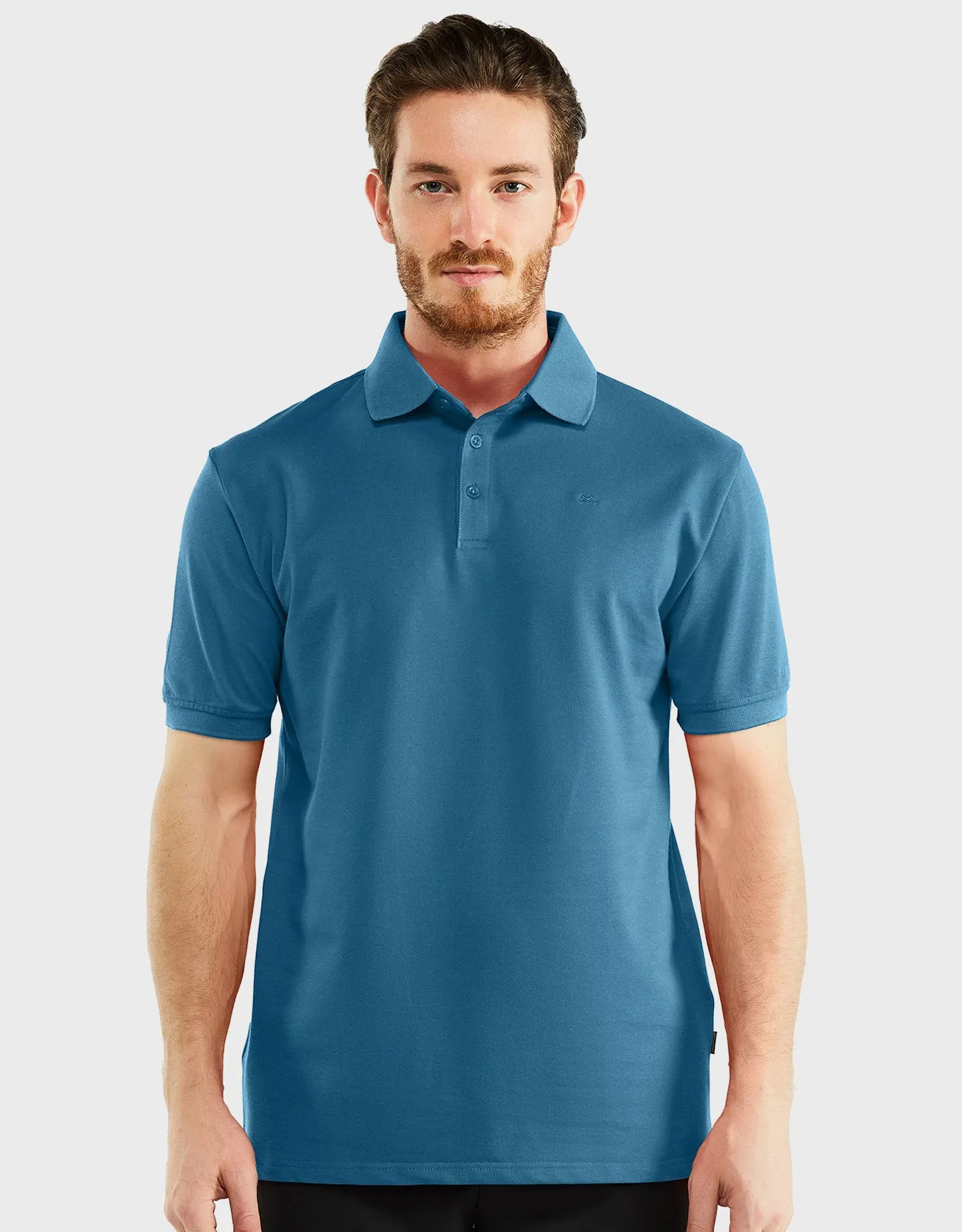 Men's Classic-Fit Cotton-Blend Pique Polo Shirt