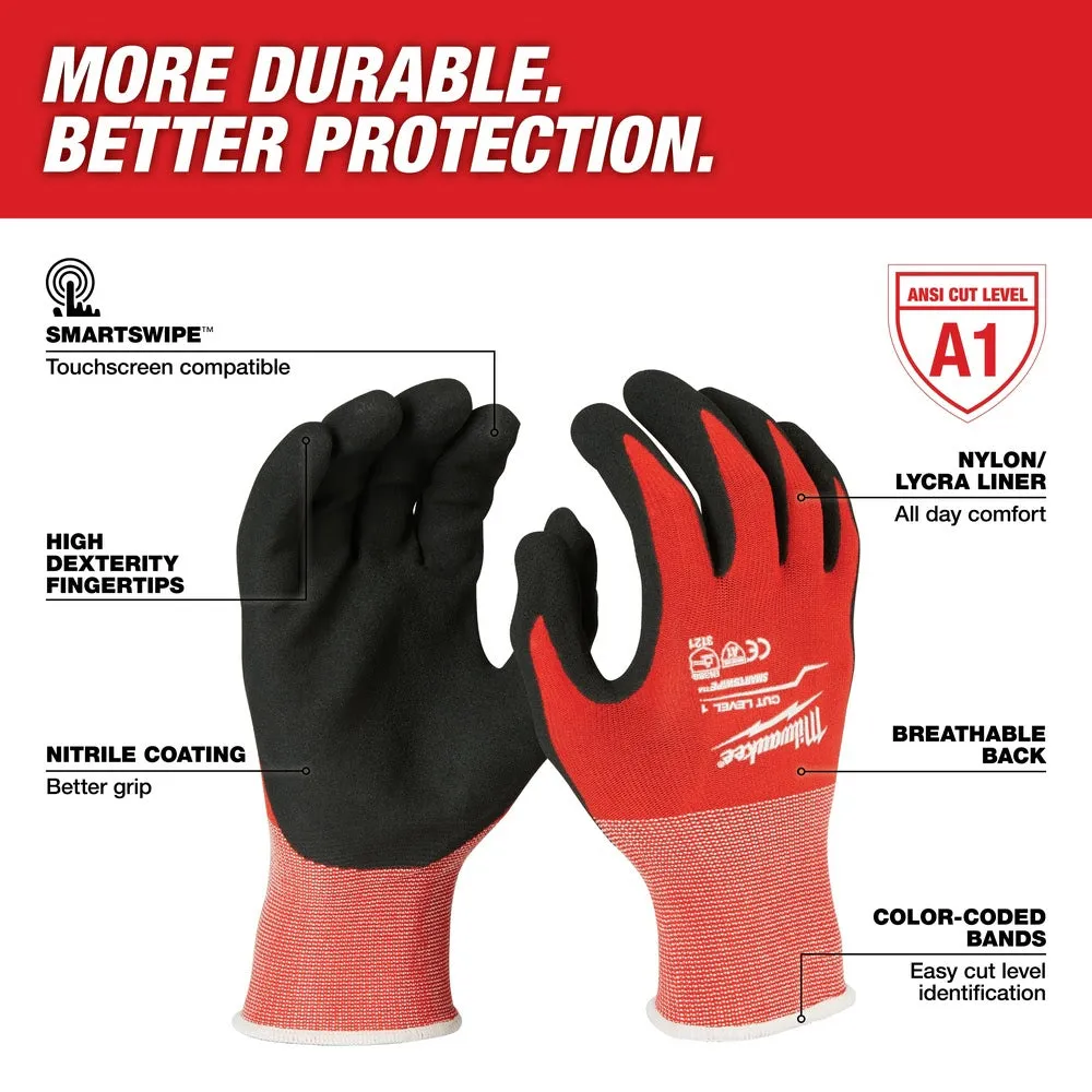 Milwaukee  48-22-8902 Dipped Gloves - L