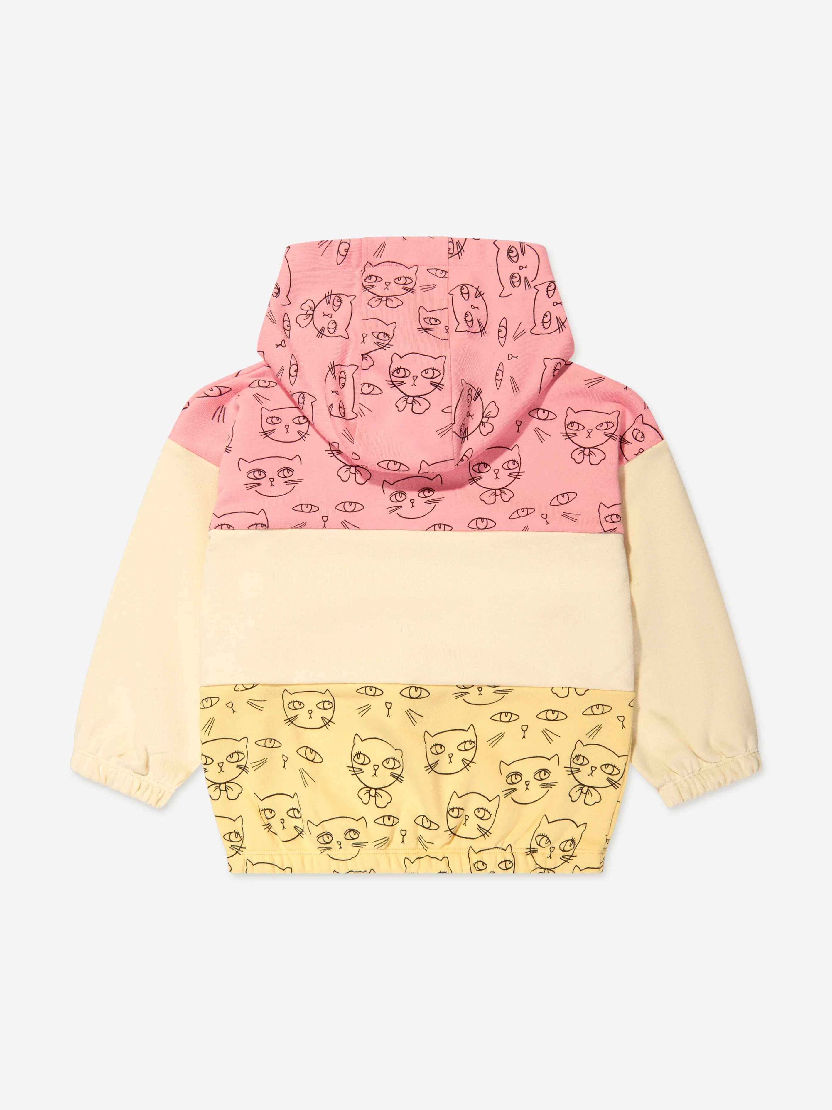 Mini Rodini Girls Cathlethes Hoodie in Pink