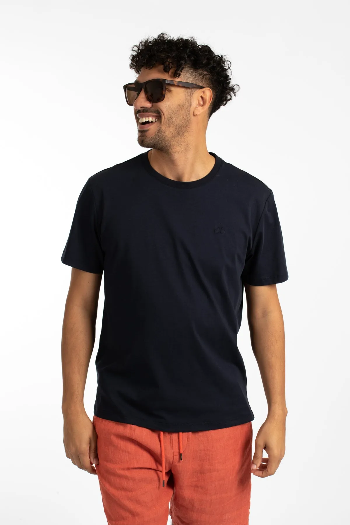 Navy Jersey Tee Shirt