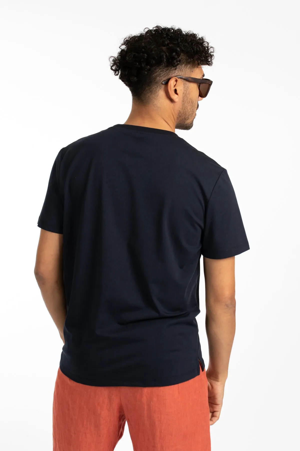 Navy Jersey Tee Shirt