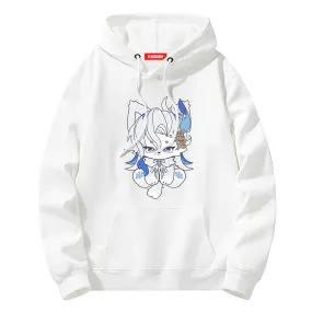 Neuvillette Meow Creative Hoodie/T-shirt Genshin