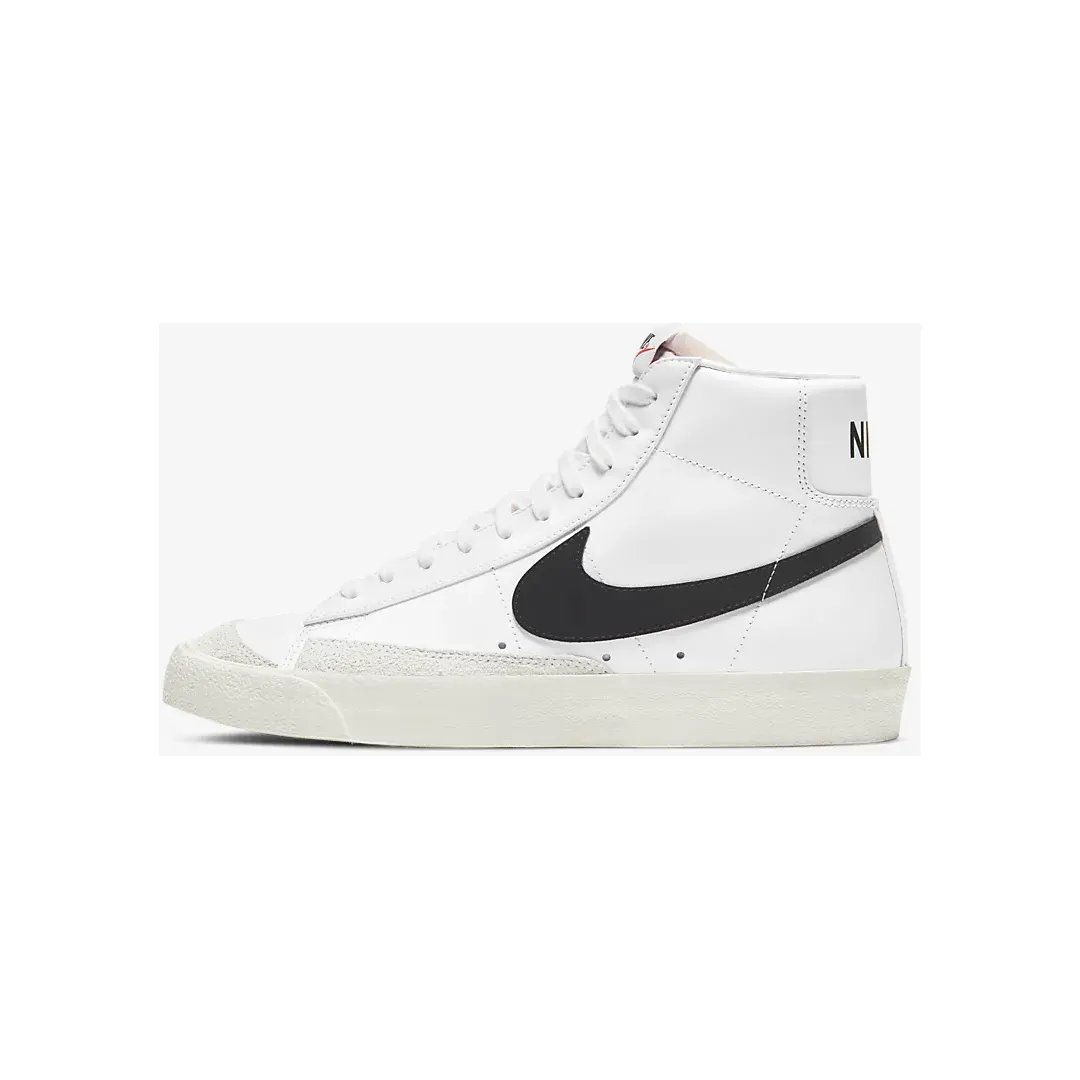 Nike Men's Blazer Mid '77 Vintage Shoes - White / Black