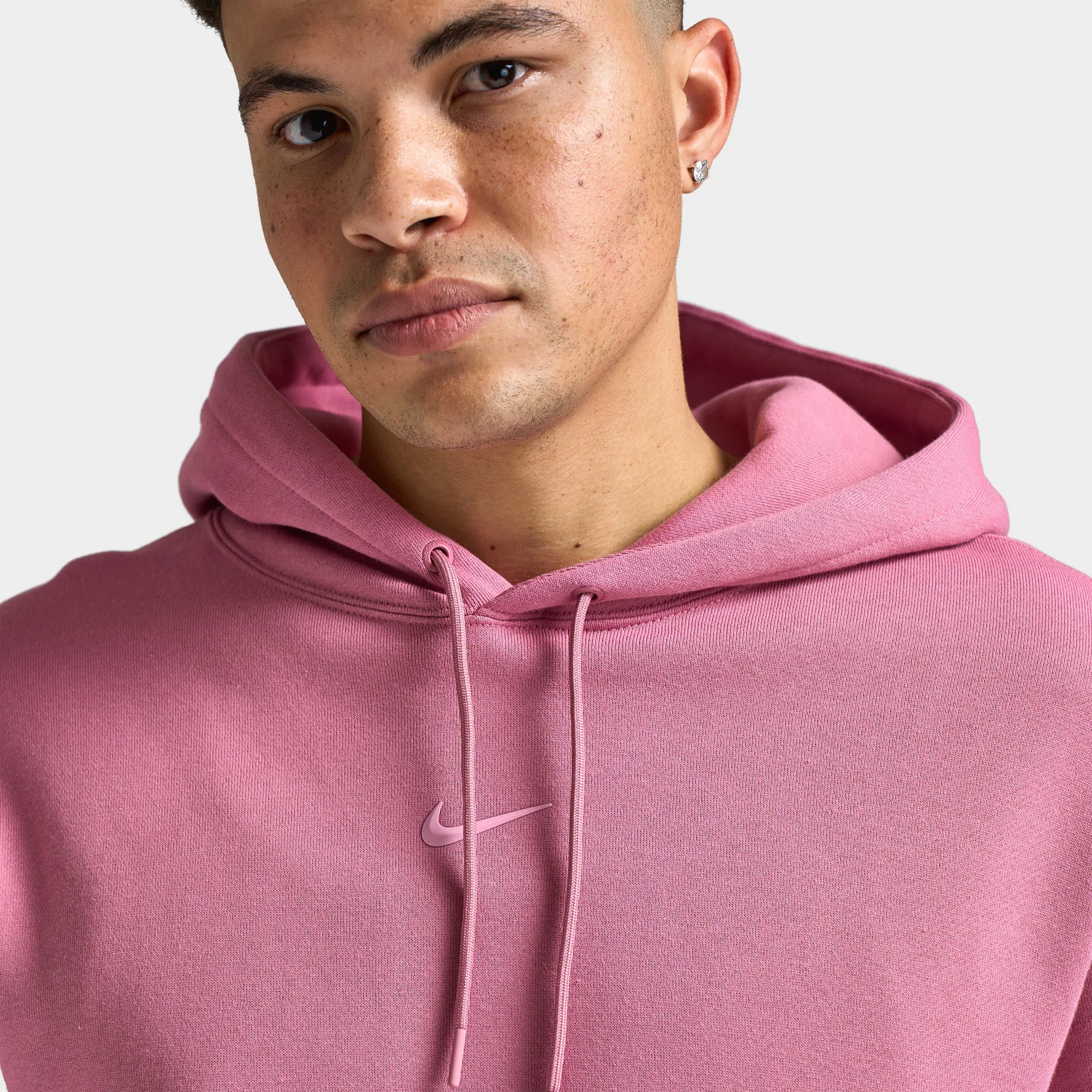 Nike NOCTA Fleece CS Pullover Hoodie Desert Berry / Elemental Pink