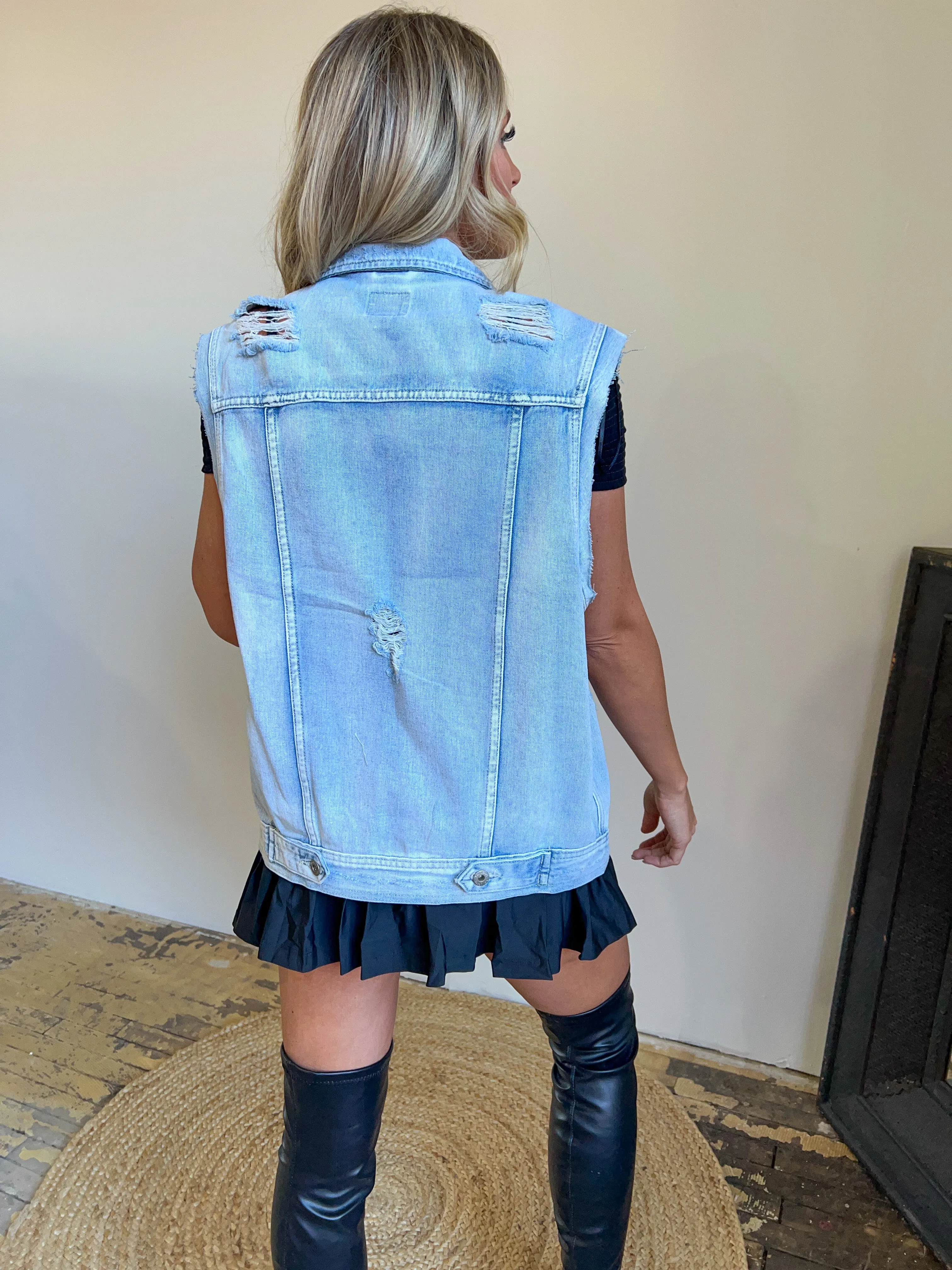 Not Your Boyfriend's Denim Vest