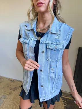 Not Your Boyfriend's Denim Vest