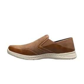 Nunn Bush Men's Conway EZ Moc Toe Slip-On Shoes - Tan