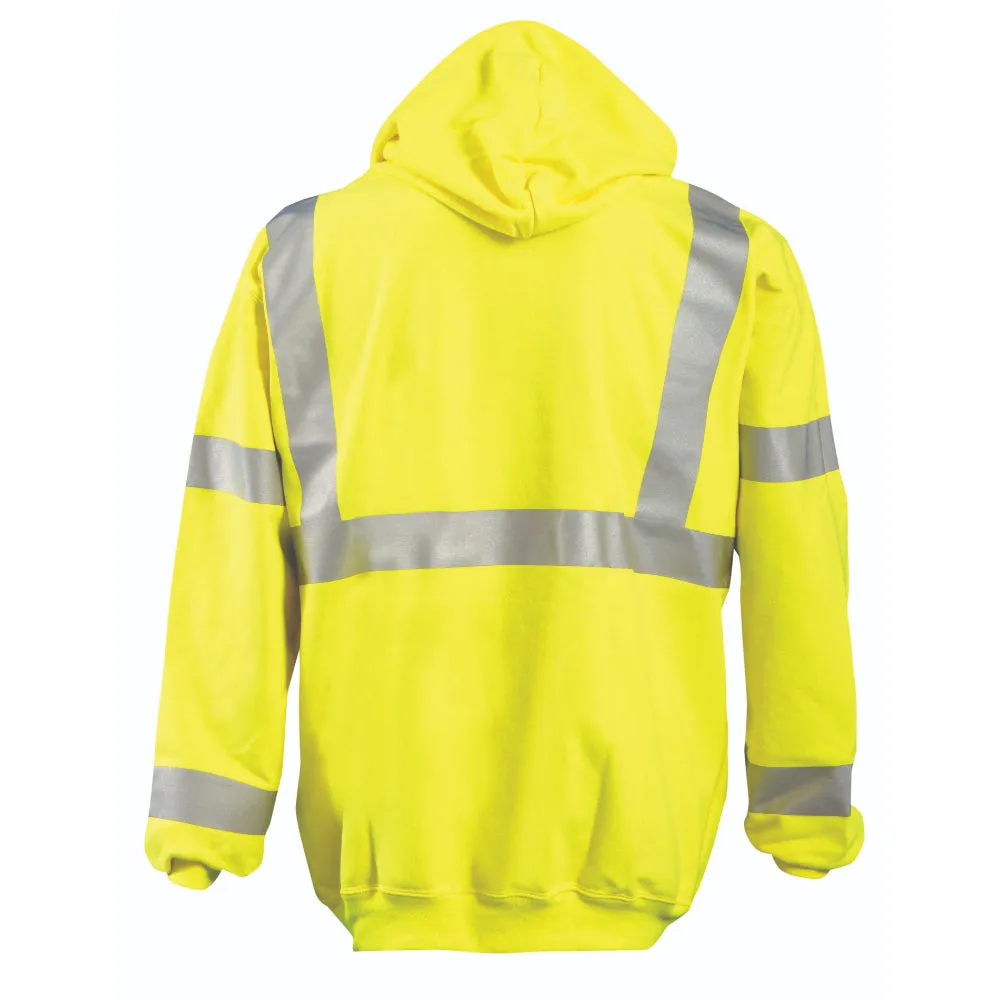 OccuNomix Flame Resistant Pullover FR Hoodie - Yellow - CAT 3 Class 3- FR-SM2213