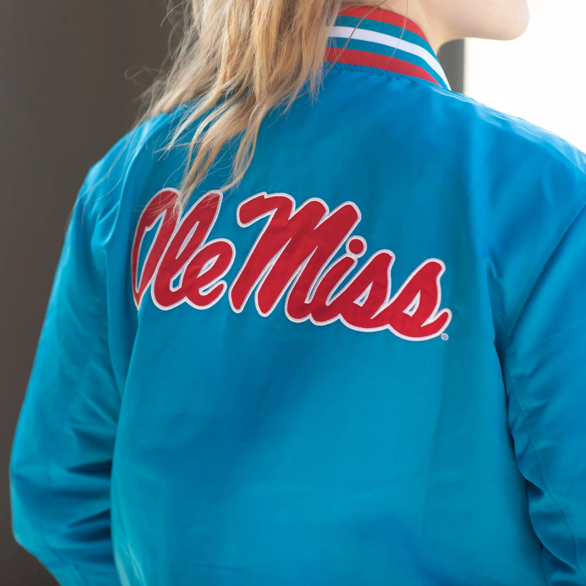 Ole Miss Vintage-Inspired Bomber Jacket