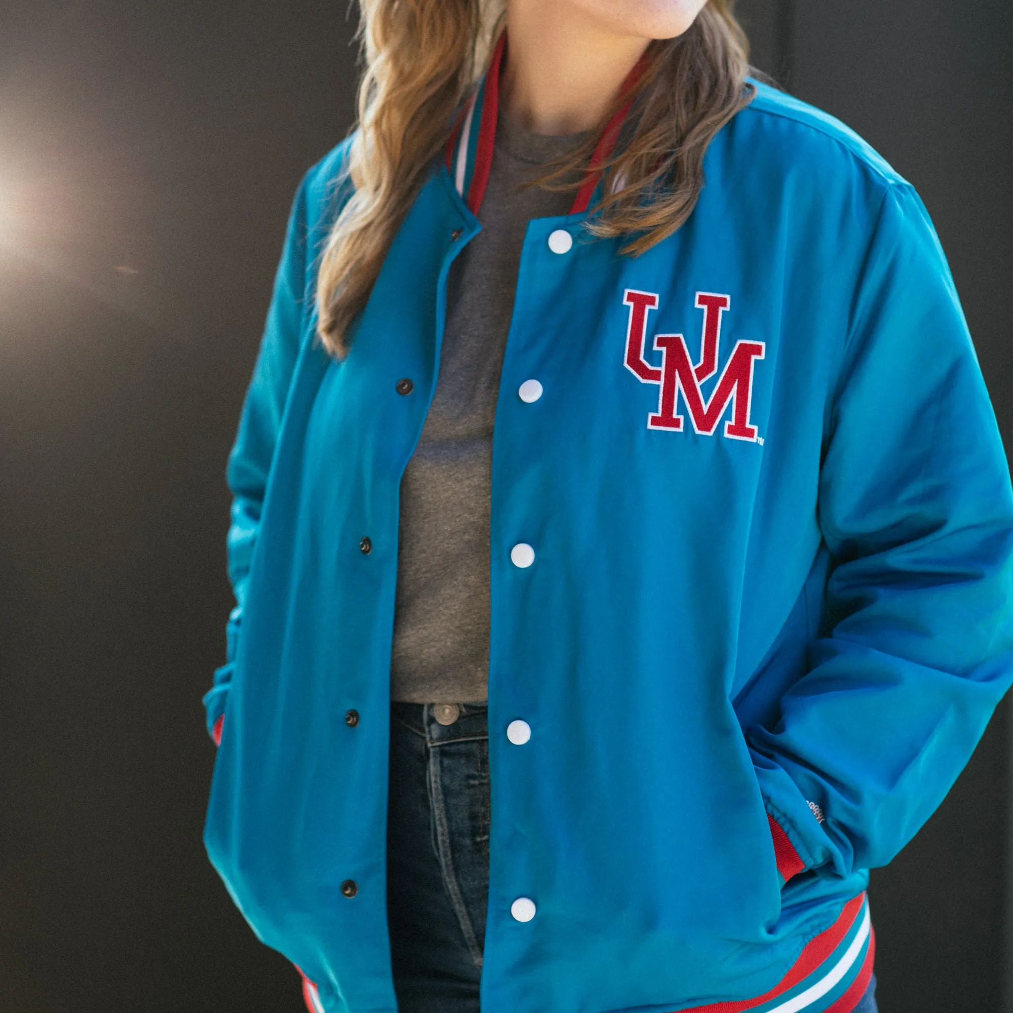 Ole Miss Vintage-Inspired Bomber Jacket