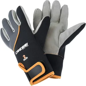 Open Box Cressi Tropical 2mm Scuba Dive Gloves-LG