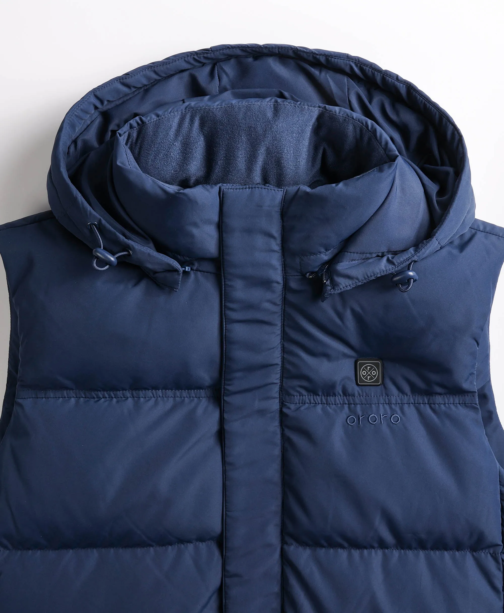 (Open-Box) Men's Heated Down Vest (Battery Set Not Included)