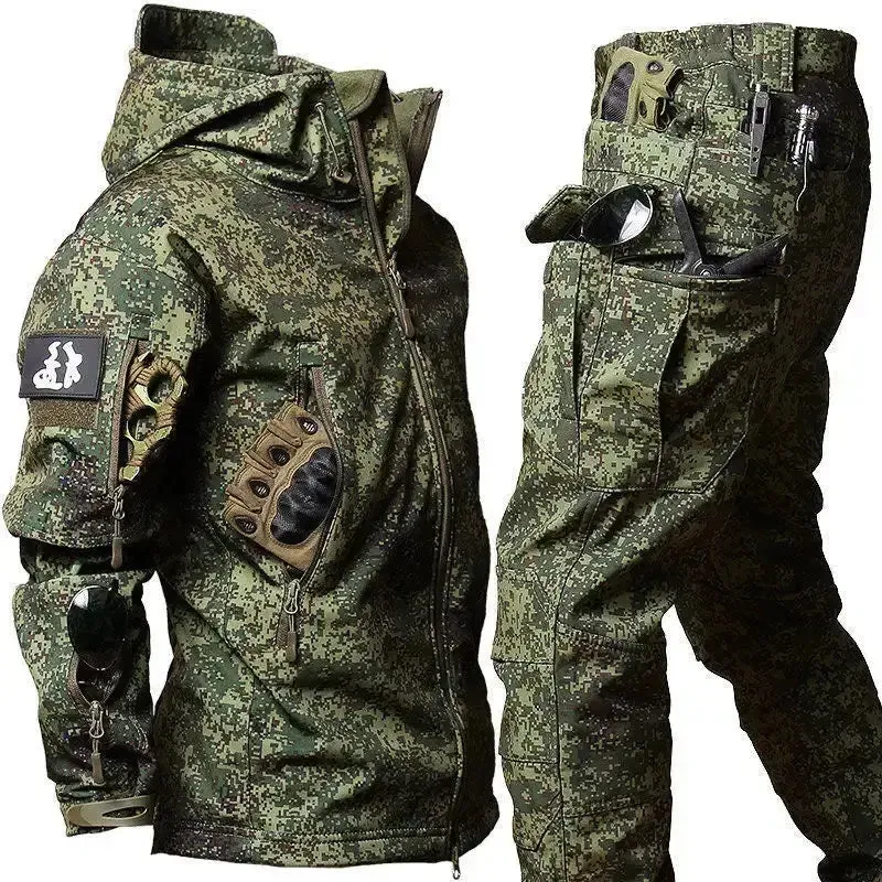 Outdoor Winter Tactical Jacket & Pant Set