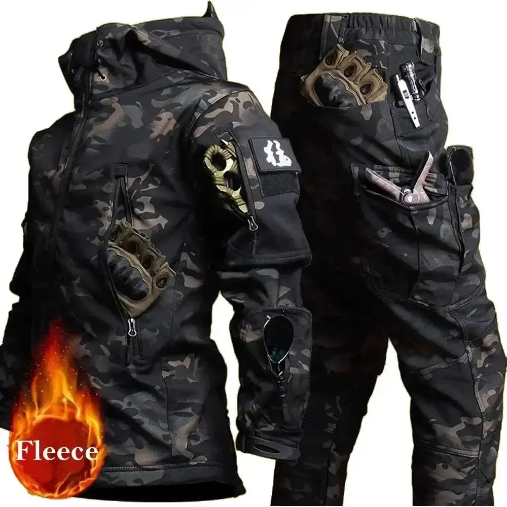 Outdoor Winter Tactical Jacket & Pant Set