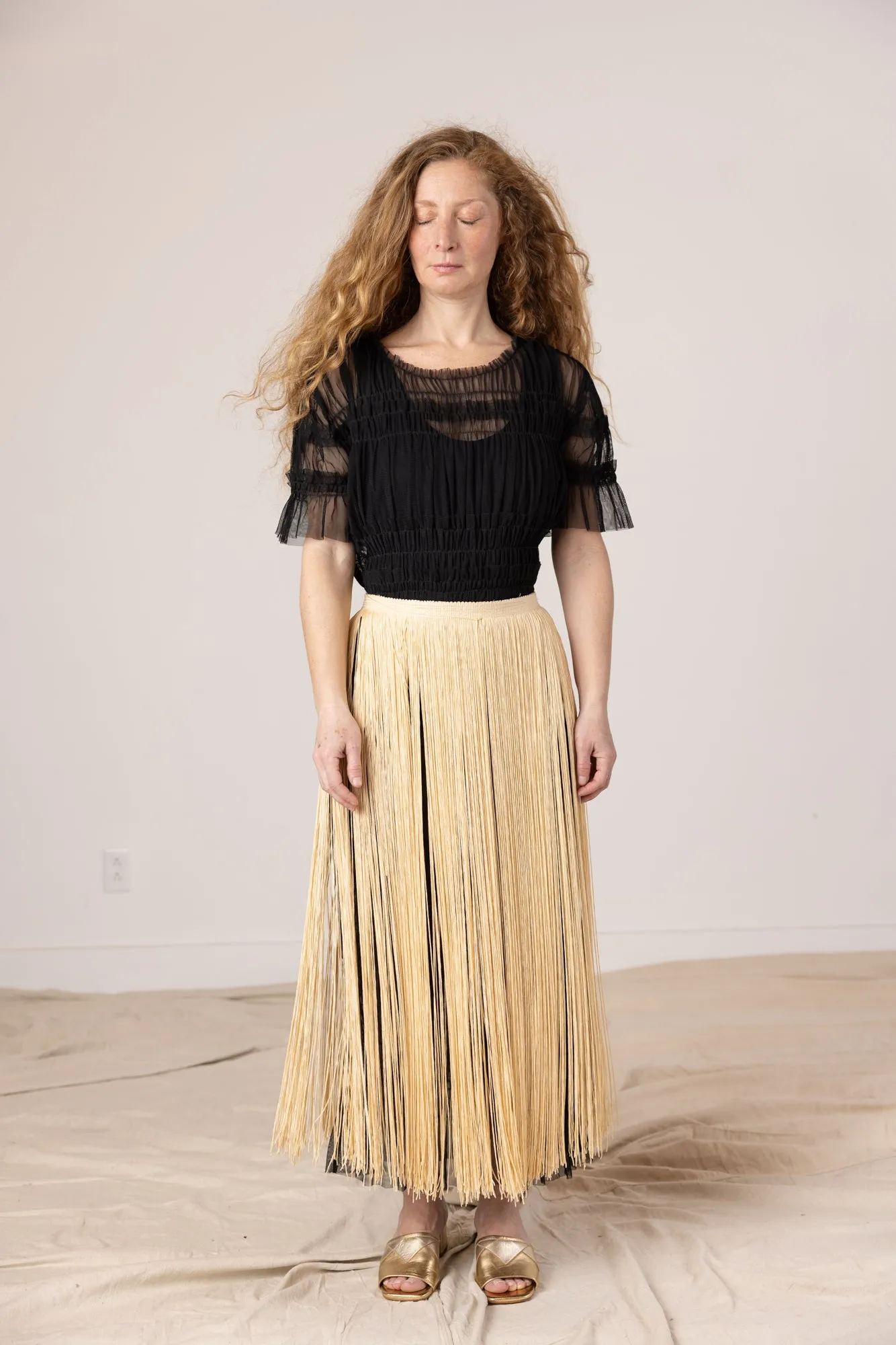 Panache Fringe Skirt