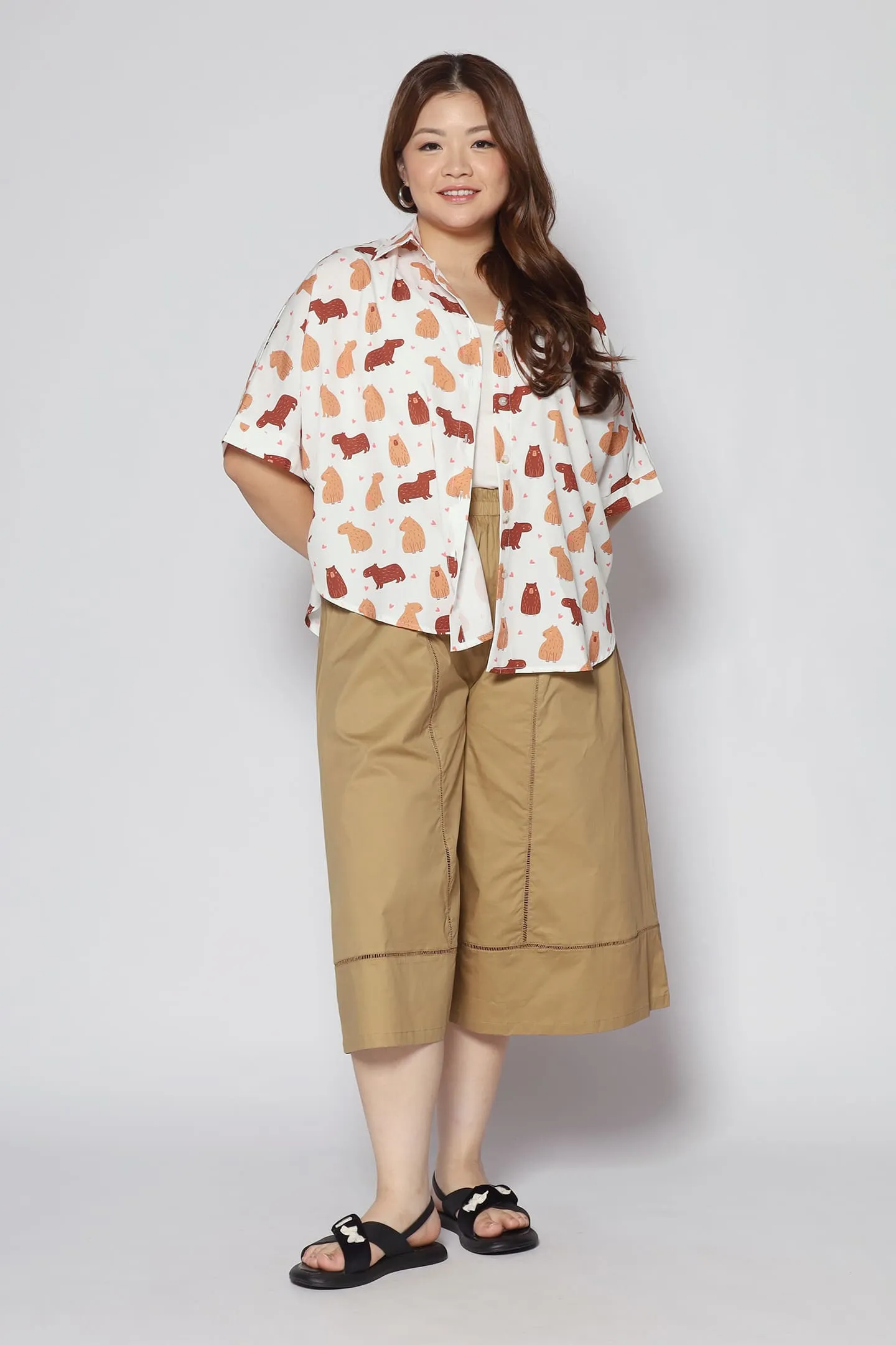 Parko Culottes in Brown