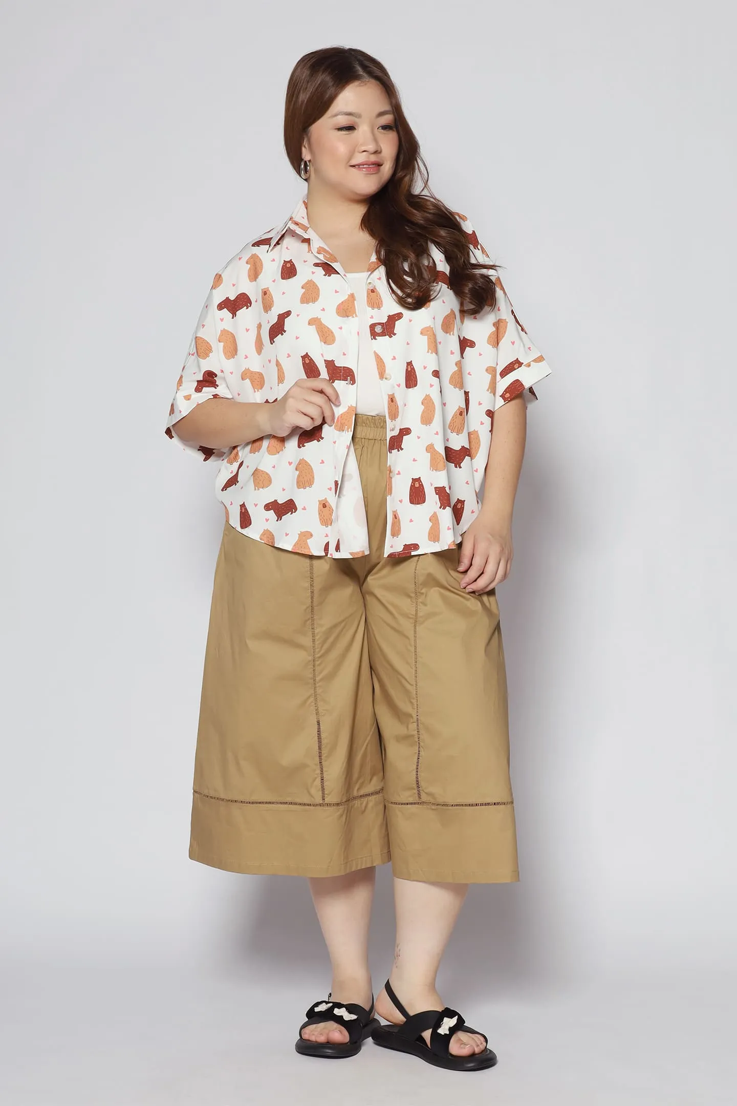 Parko Culottes in Brown