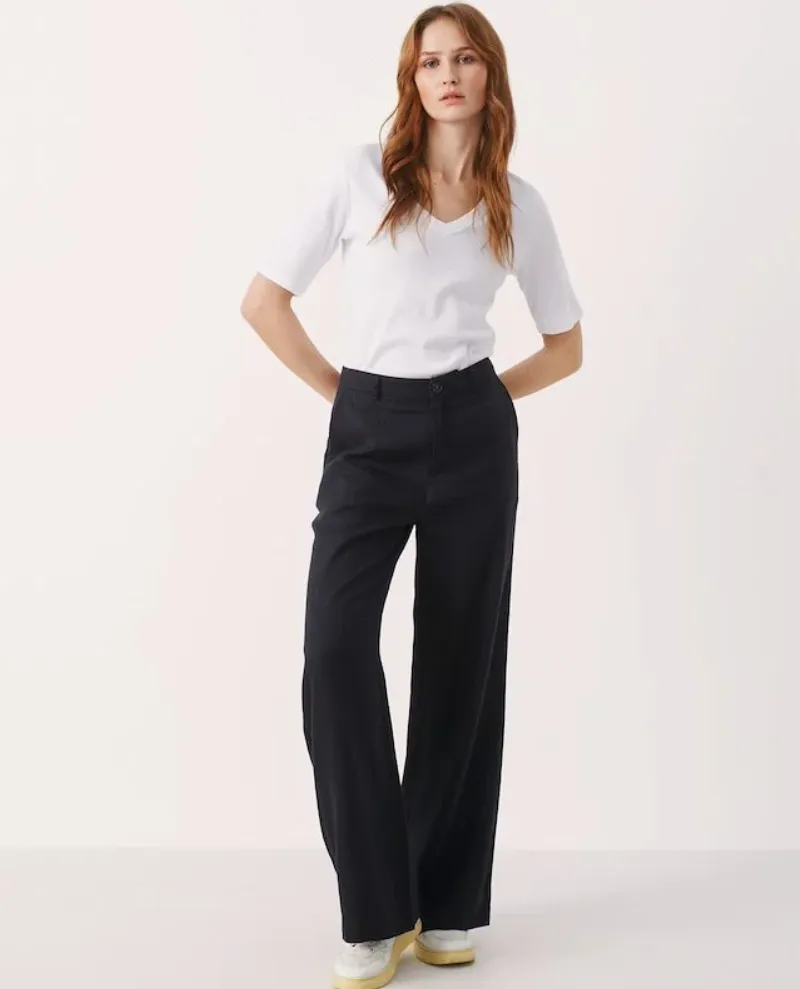 Part Two Ninnes Navy Trousers