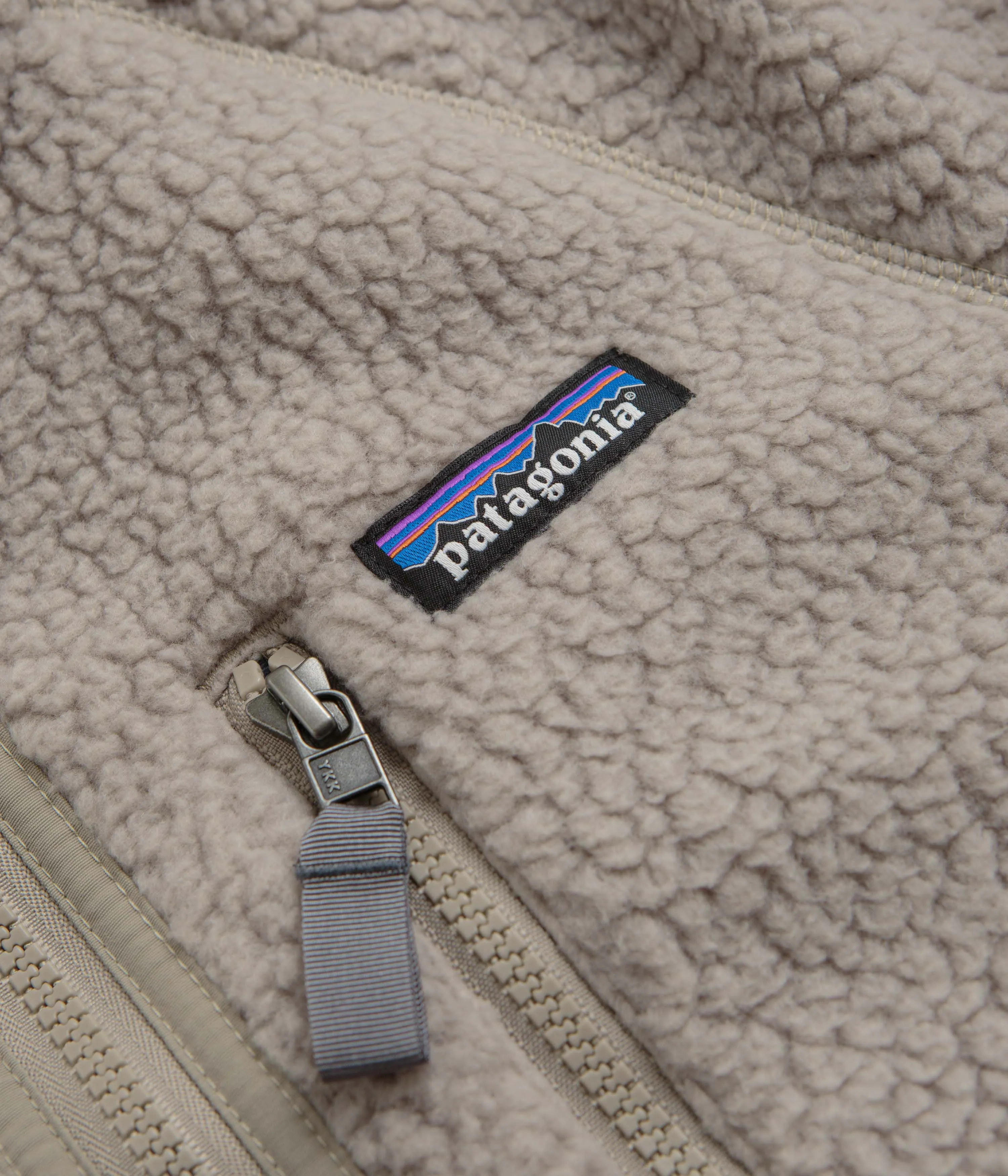 Patagonia Retro Pile Fleece Jacket - Seabird Grey