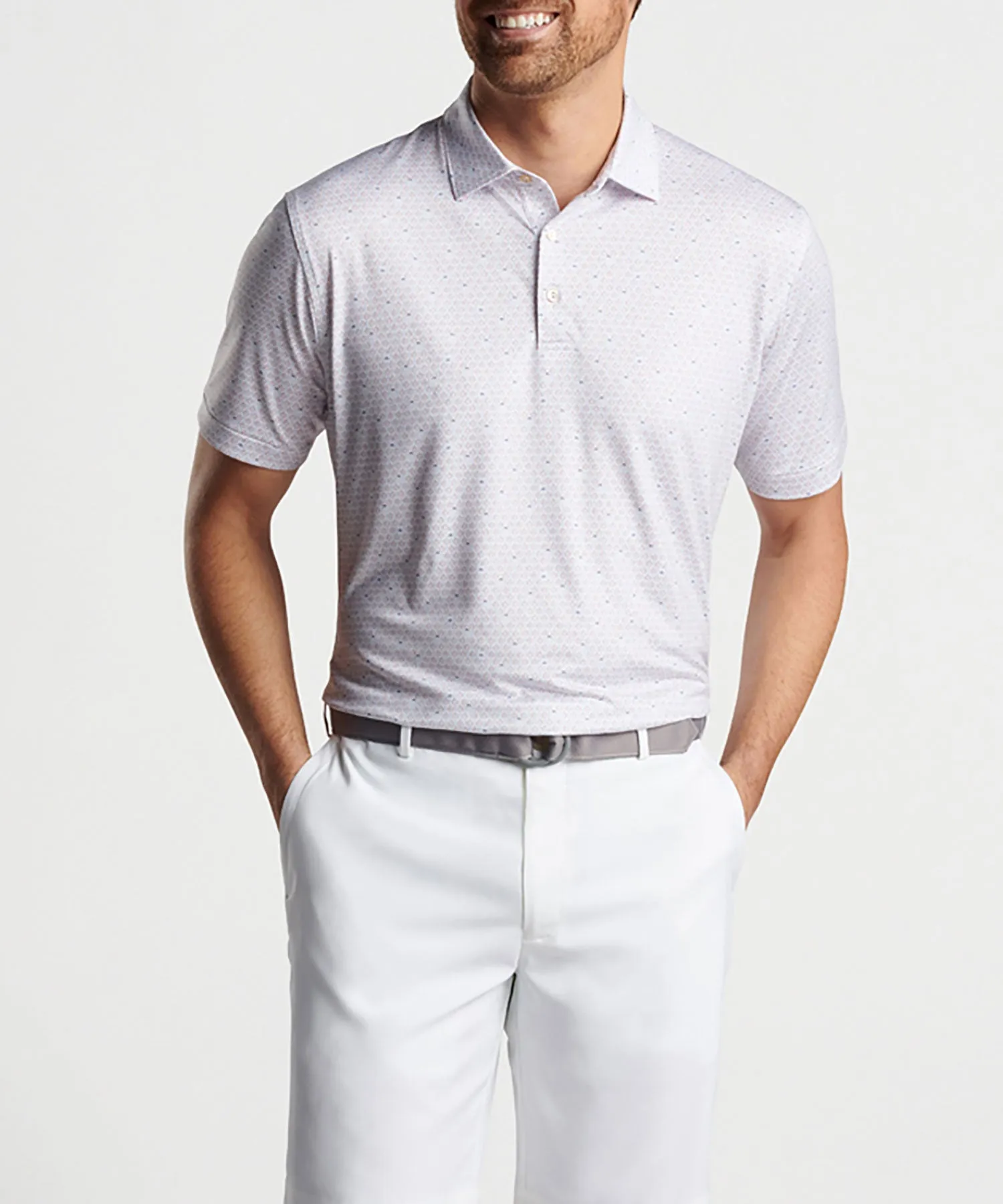 Peter Millar Still Song Print Polo Shirt