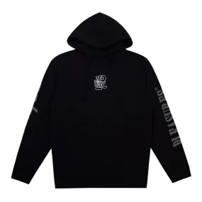 Pleasures x Roland Lifestyles Mo Wax Hoodie - Black