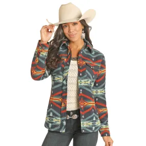 Powder River Women's Teal Shacket - DW92C04064